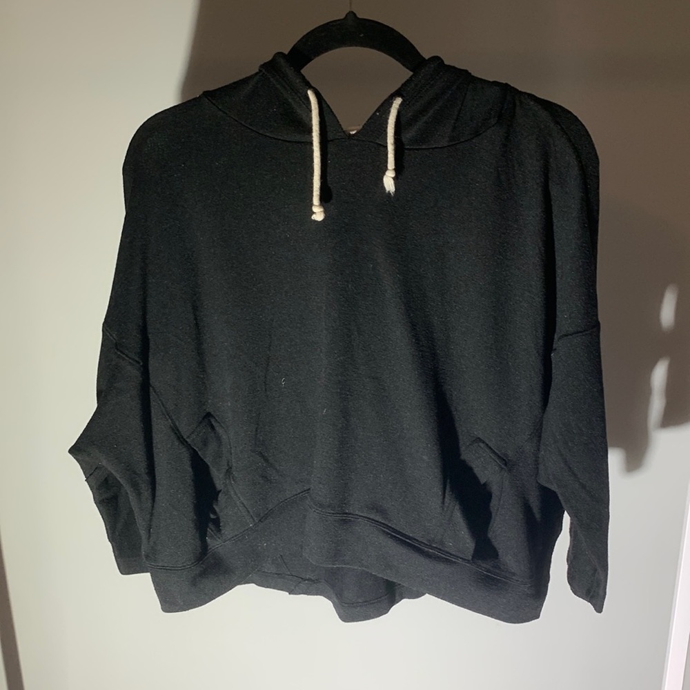 Girls Size medium black hoodie